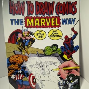 Marvel Comic Art Book - How to Draw Comics the Marvel Way